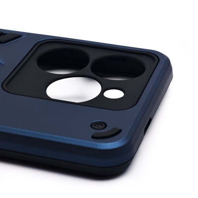 Чехол-накладка для Tecno Spark 20C (синий) - SGP001 противоударный