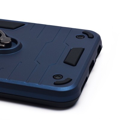 Чехол-накладка для Tecno Spark 20C (синий) - SGP001 противоударный