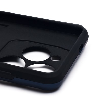 Чехол-накладка для Tecno Spark 20C (синий) - SGP001 противоударный