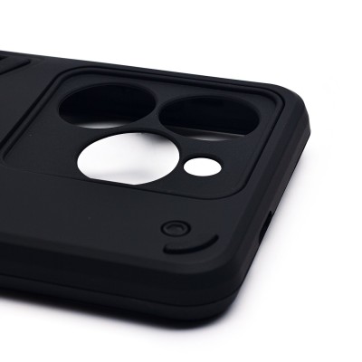 Чехол-накладка для Tecno Spark 20C (черный) - SGP001 противоударный