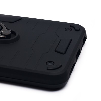 Чехол-накладка для Tecno Spark 20C (черный) - SGP001 противоударный