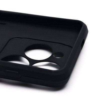 Чехол-накладка для Tecno Spark 20C (черный) - SGP001 противоударный