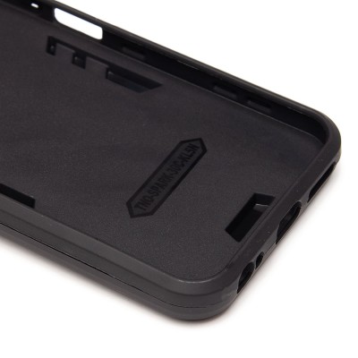 Чехол-накладка для Tecno Spark 30C (черный) - SGP001 противоударный