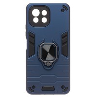 Чехол-накладка для Xiaomi 11 Lite 5G NE (синий) - SGP001 противоударный