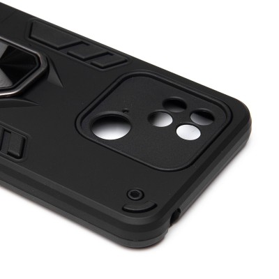 Чехол-накладка для Xiaomi Poco C40 (черный) - SGP001 противоударный