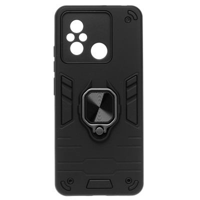 Чехол-накладка для Xiaomi Poco C55 (черный) - SGP001 противоударный