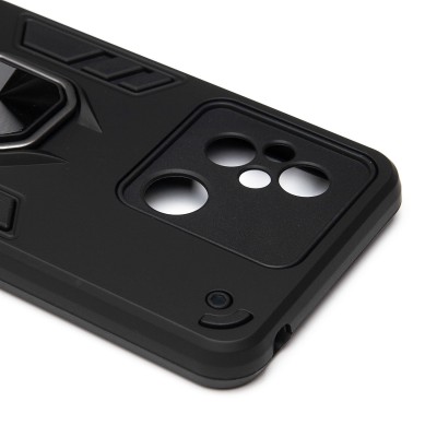 Чехол-накладка для Xiaomi Poco C55 (черный) - SGP001 противоударный Чехол-накладка для Xiaomi Poco C55 (черный) - SGP001 противоударный