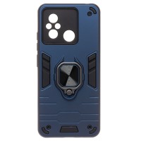 Чехол-накладка для Xiaomi Redmi 12C (синий) - SGP001 противоударный