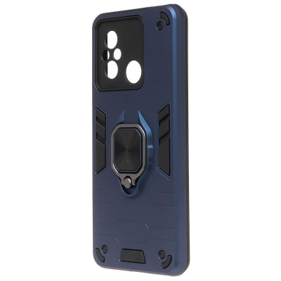 Чехол-накладка для Xiaomi Poco C55 (синий) - SGP001 противоударный