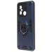 Чехол-накладка для Xiaomi Poco C55 (синий) - SGP001 противоударный