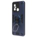 Чехол-накладка для Xiaomi Poco C55 (синий) - SGP001 противоударный