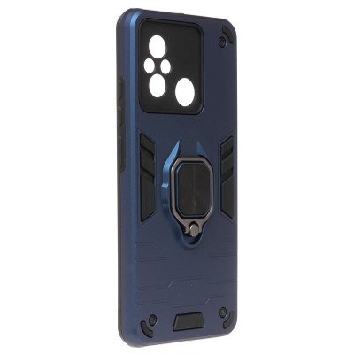 Чехол-накладка для Xiaomi Poco C55 (синий) - SGP001 противоударный
