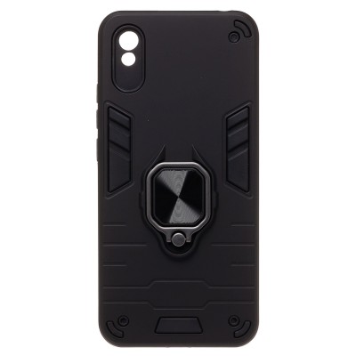 Чехол-накладка для Xiaomi Redmi 9A (черный) - SGP001 противоударный