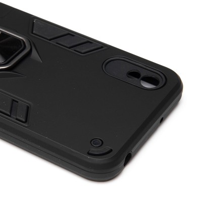 Чехол-накладка для Xiaomi Redmi 9A (черный) - SGP001 противоударный
