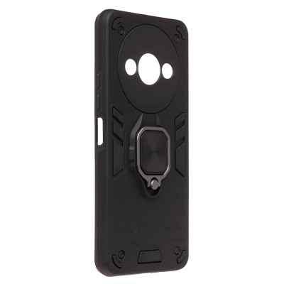 Чехол-накладка для Xiaomi Poco C61 (черный) - SGP001 противоударный Чехол-накладка для Xiaomi Poco C61 (черный) - SGP001 противоударный