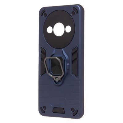 Чехол-накладка для Xiaomi Poco C61 (синий) - SGP001 противоударный