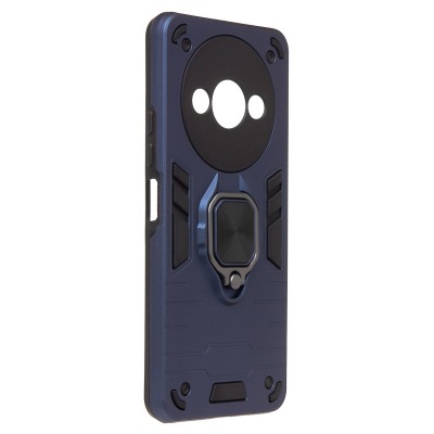 Чехол-накладка для Xiaomi Poco C61 (синий) - SGP001 противоударный