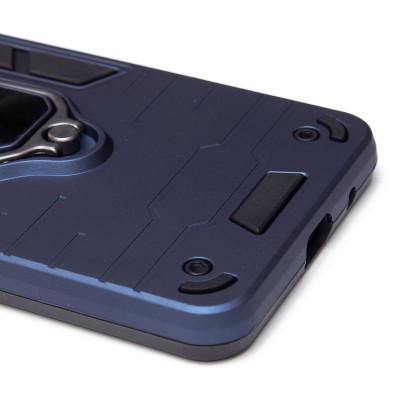 Чехол-накладка для Xiaomi Poco C61 (синий) - SGP001 противоударный