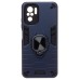 Чехол-накладка для Xiaomi Poco M5s (синий) - SGP001 противоударный