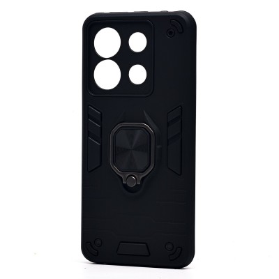 Чехол-накладка для Xiaomi Redmi Note 13 Pro 5G (черный) - SGP001 противоударный
