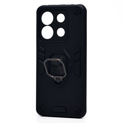 Чехол-накладка для Xiaomi Redmi Note 13 Pro 5G (черный) - SGP001 противоударный