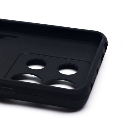 Чехол-накладка для Xiaomi Redmi Note 13 Pro 5G (черный) - SGP001 противоударный