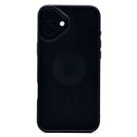 Чехол-накладка для Apple iPhone 16 Plus (черный) - SM004 SafeMag