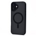 Чехол-накладка для Apple iPhone 16 Plus (черный) - SM004 SafeMag