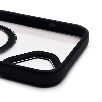 Чехол-накладка для Apple iPhone 16 Plus (черный) - SM004 SafeMag