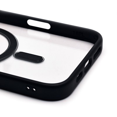 Чехол-накладка для Apple iPhone 16 Plus (черный) - SM004 SafeMag