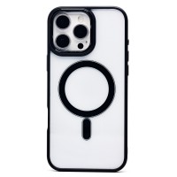 Чехол-накладка для Apple iPhone 16 Pro Max (черный) - SM004 SafeMag