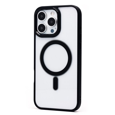 Чехол-накладка для Apple iPhone 16 Pro Max (черный) - SM004 SafeMag