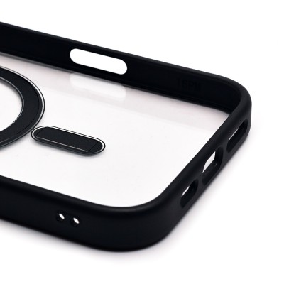 Чехол-накладка для Apple iPhone 16 Pro Max (черный) - SM004 SafeMag