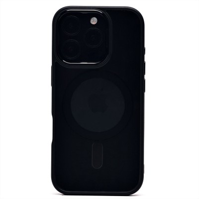 Чехол-накладка для Apple iPhone 16 Pro (черный) - SM004 SafeMag
