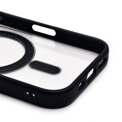 Чехол-накладка для Apple iPhone 16 Pro (черный) - SM004 SafeMag