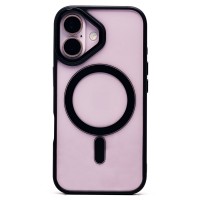 Чехол-накладка для Apple iPhone 16 (черный) - SM004 SafeMag