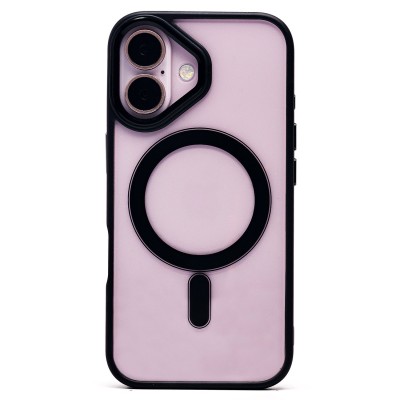 Чехол-накладка для Apple iPhone 16 (черный) - SM004 SafeMag