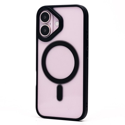 Чехол-накладка для Apple iPhone 16 (черный) - SM004 SafeMag