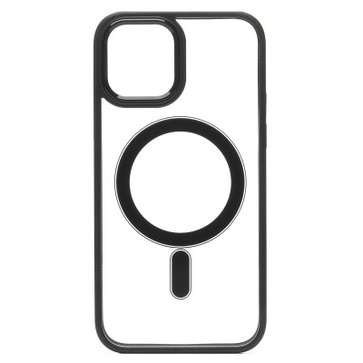 Чехол-накладка для Apple iPhone 12/iPhone 12 Pro (черный) - SM004 SafeMag