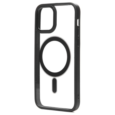Чехол-накладка для Apple iPhone 12/iPhone 12 Pro (черный) - SM004 SafeMag