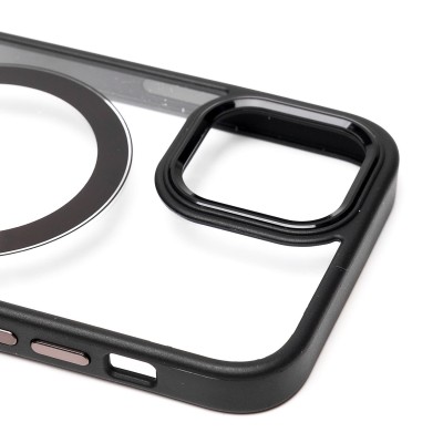 Чехол-накладка для Apple iPhone 12/iPhone 12 Pro (черный) - SM004 SafeMag