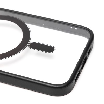 Чехол-накладка для Apple iPhone 12/iPhone 12 Pro (черный) - SM004 SafeMag