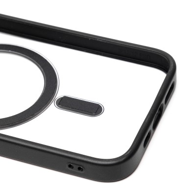 Чехол-накладка для Apple iPhone 12/iPhone 12 Pro (черный) - SM004 SafeMag