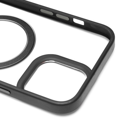 Чехол-накладка для Apple iPhone 13 Pro Max (черный) - SM004 SafeMag Чехол-накладка для Apple iPhone 13 Pro Max (черный) - SM004 SafeMag