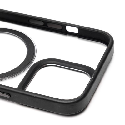 Чехол-накладка для Apple iPhone 13 Pro (черный) - SM004 SafeMag