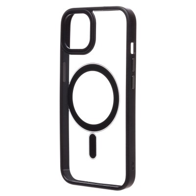 Чехол-накладка для Apple iPhone 13 (черный) - SM004 SafeMag