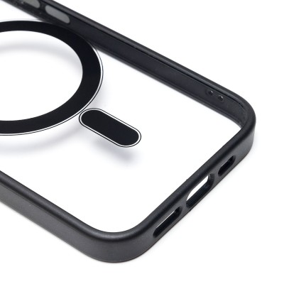 Чехол-накладка для Apple iPhone 13 (черный) - SM004 SafeMag