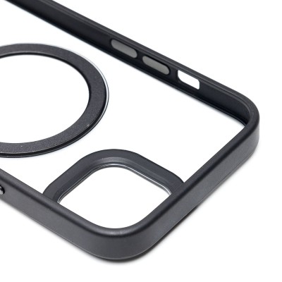 Чехол-накладка для Apple iPhone 13 (черный) - SM004 SafeMag