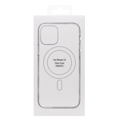 Чехол-накладка для Apple iPhone 13 (черный) - SM004 SafeMag