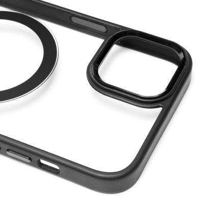 Чехол-накладка для Apple iPhone 14 Plus (черный) - SM004 SafeMag